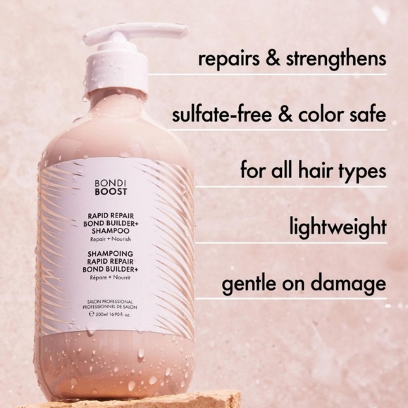 NWT BONDI BOOST RAPID REPAIR BOND BUILDER SHAMPOO - Picture 11 of 15